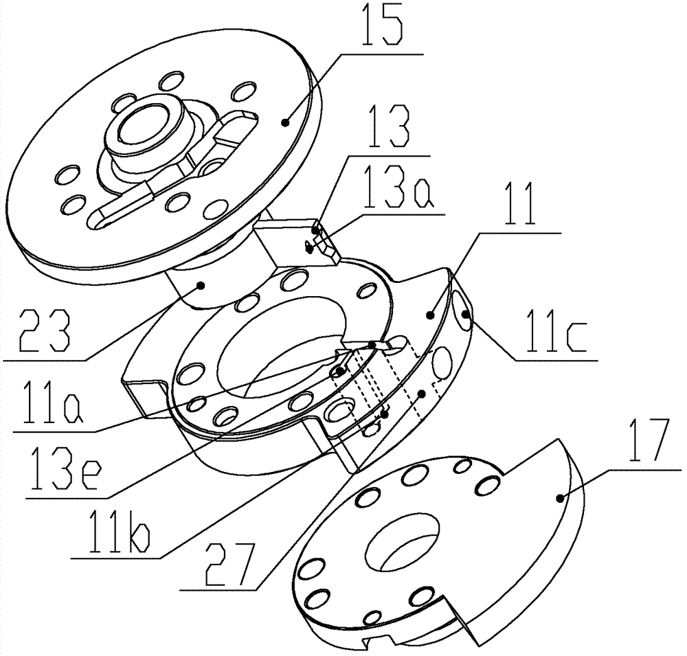 Double-rotor variable-volume compressor