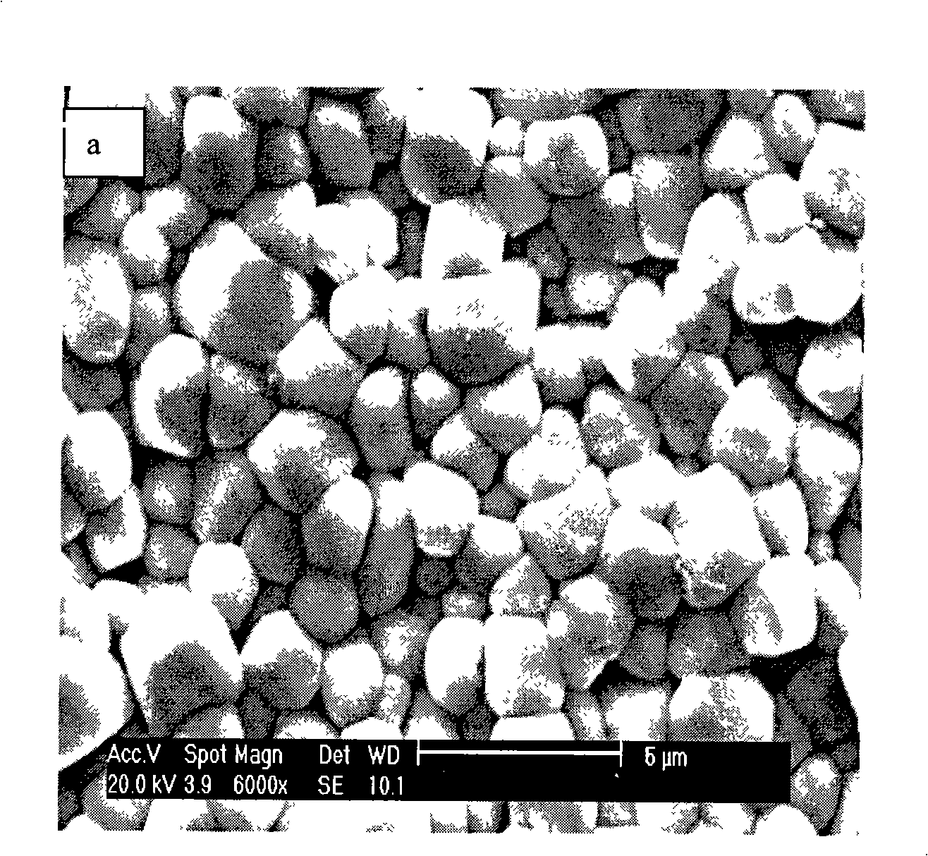 Strontium and barium doping lead niobium-stibium zirconate-titanate series piezoelectric ceramic and preparation method thereof