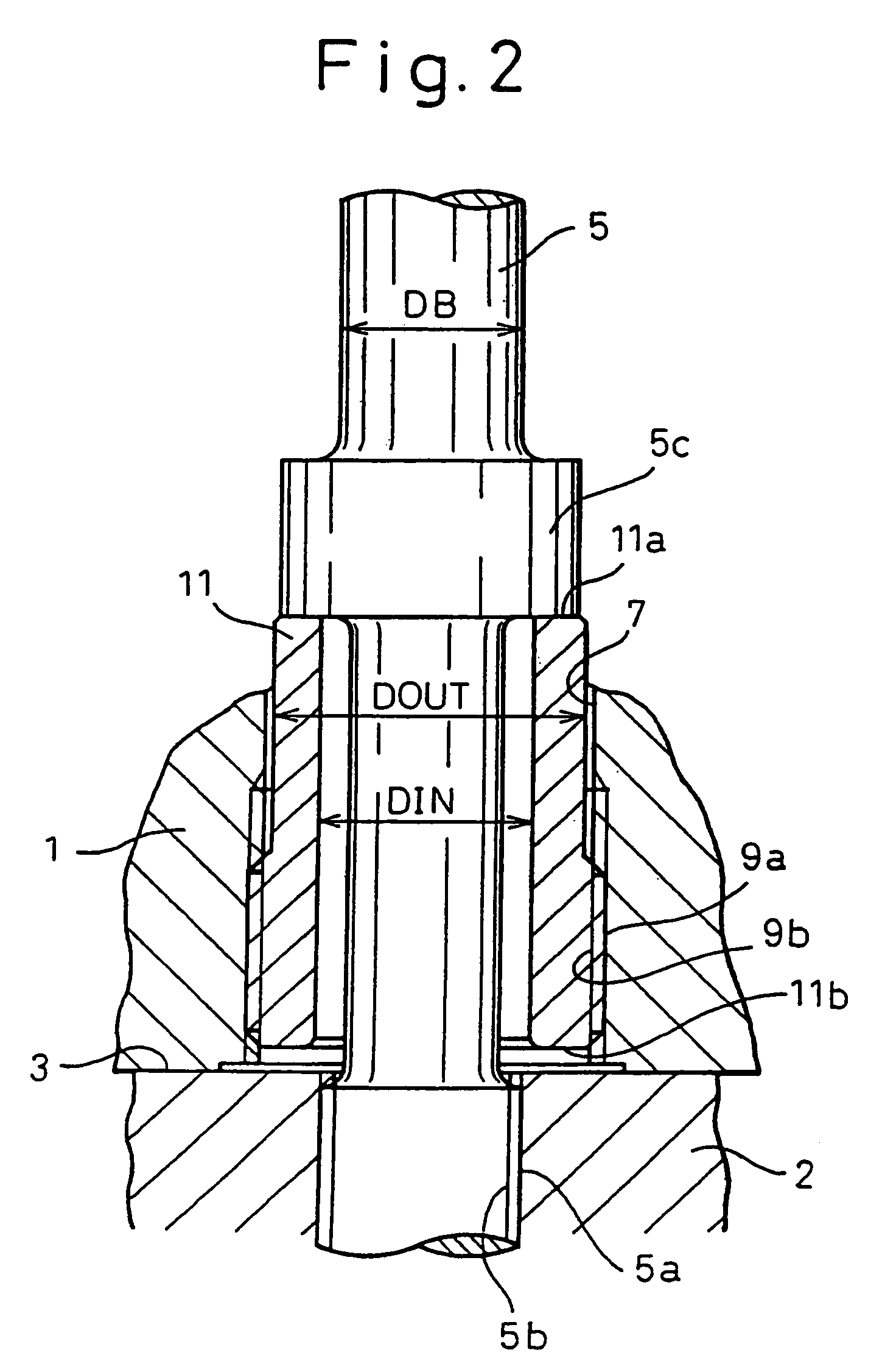 Fastening arrangement for a split casing