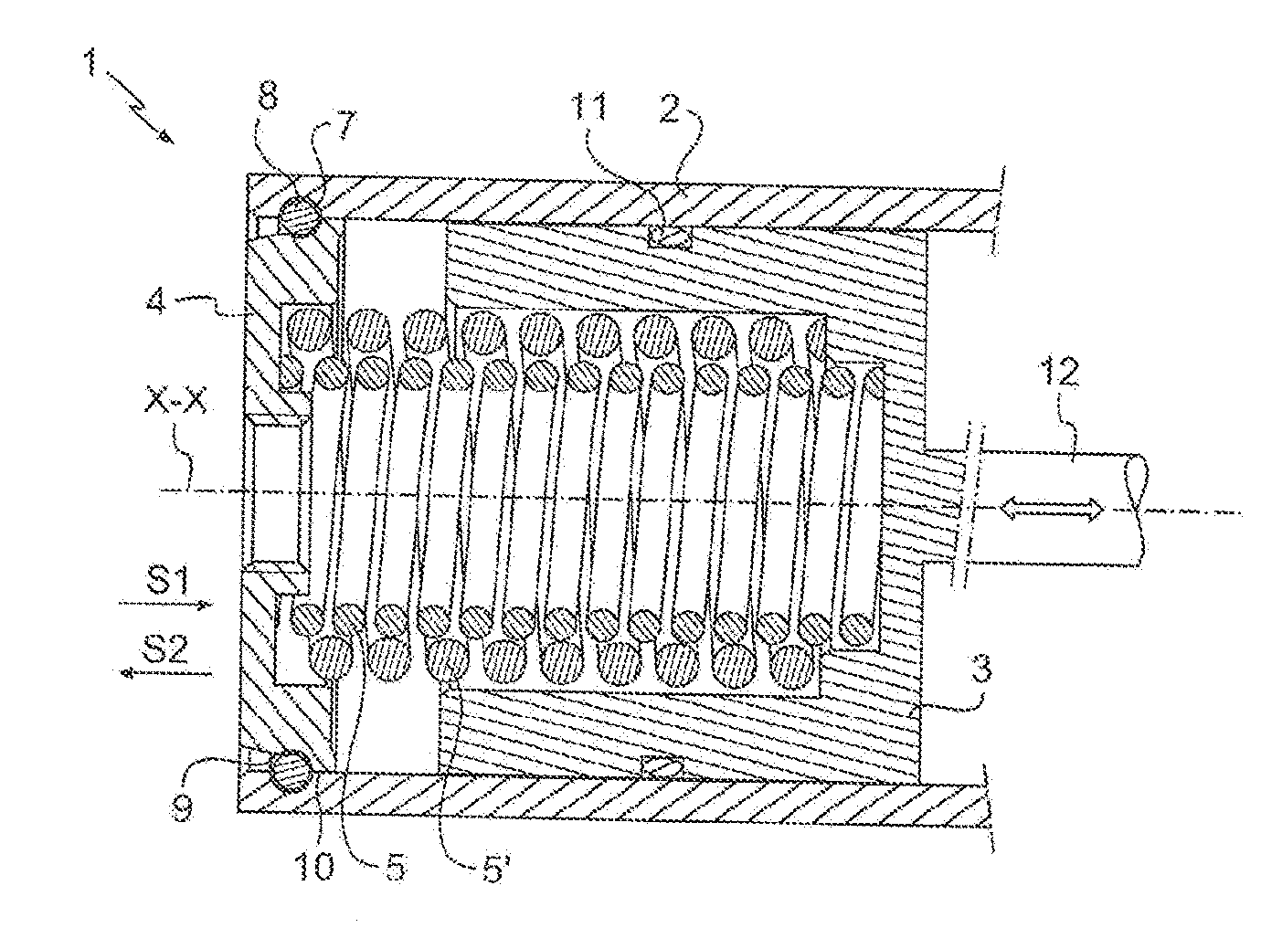 Linear telescopic actuator