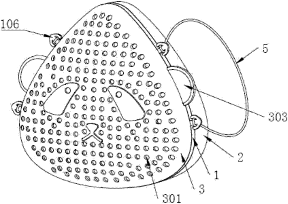 Protective respirator