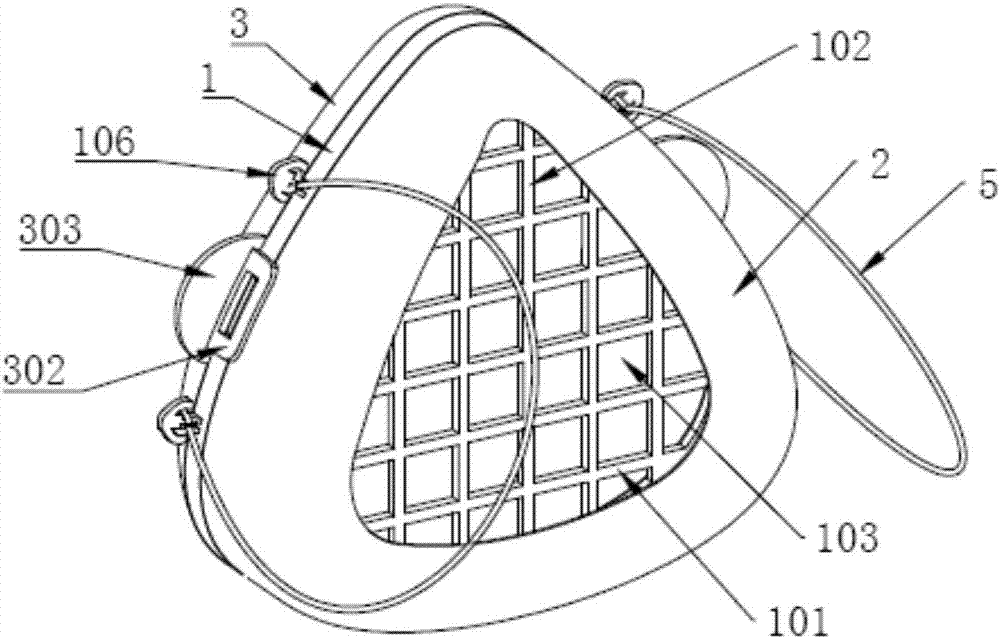 Protective respirator