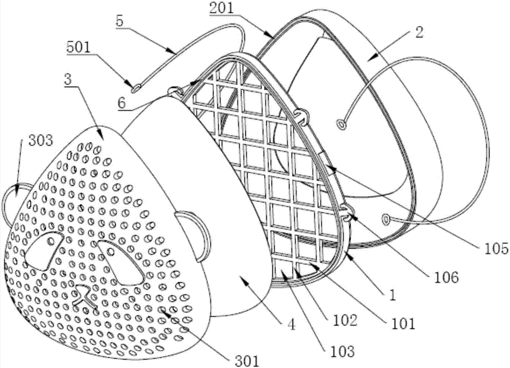 Protective respirator