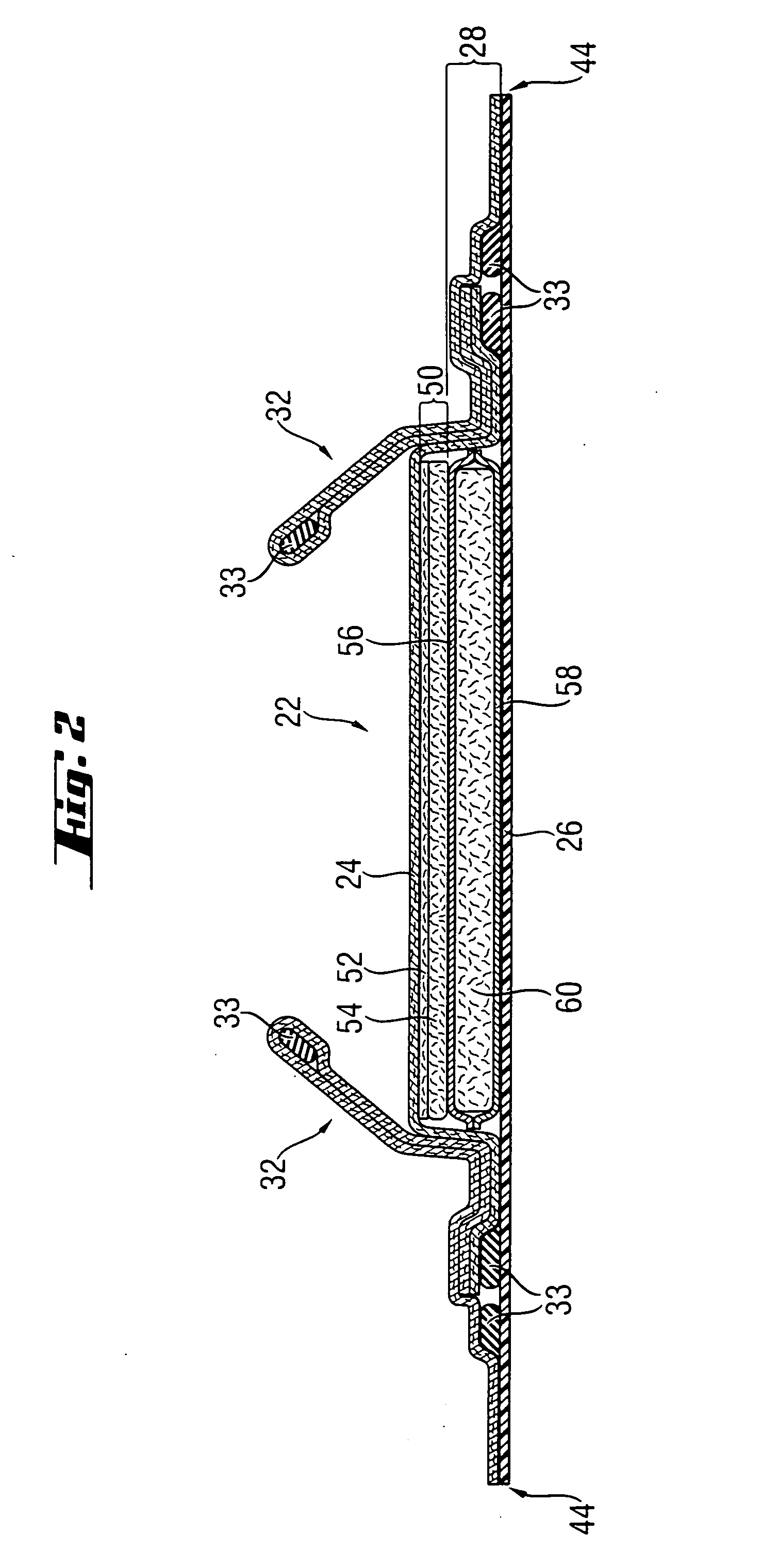 Hydrophilic nonwovens with low retention capacity comprising cross-linked hydrophilic polymers