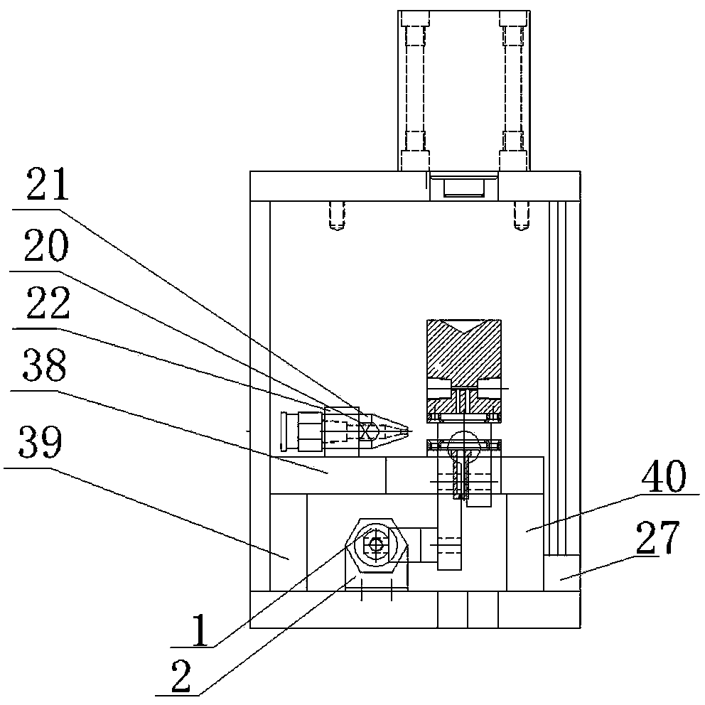 Control valve air blowing device