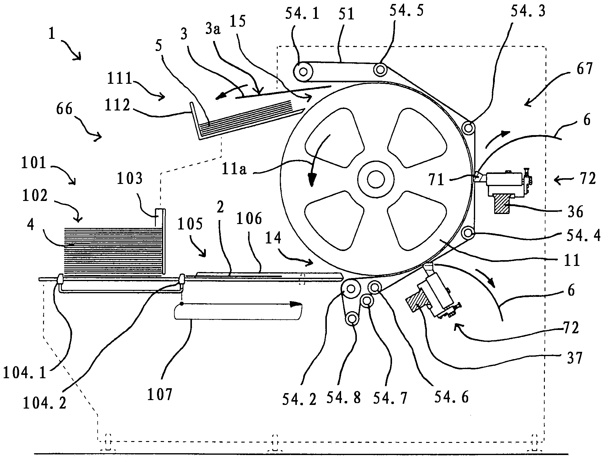 Device for making groove in cardboard blank