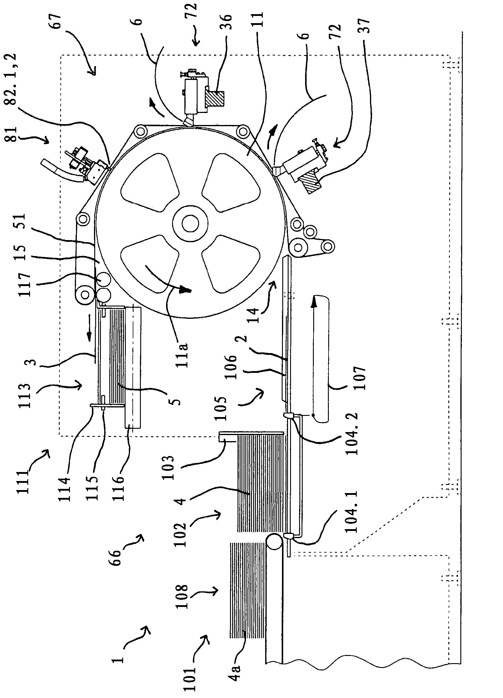 Device for making groove in cardboard blank