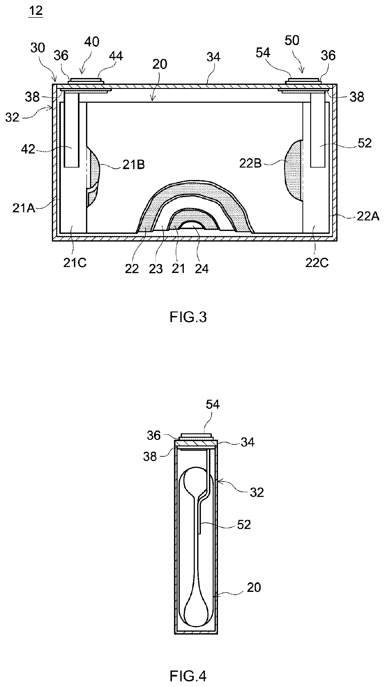 Terminal component, secondary battery provided therewith, and method for manufacturing terminal component