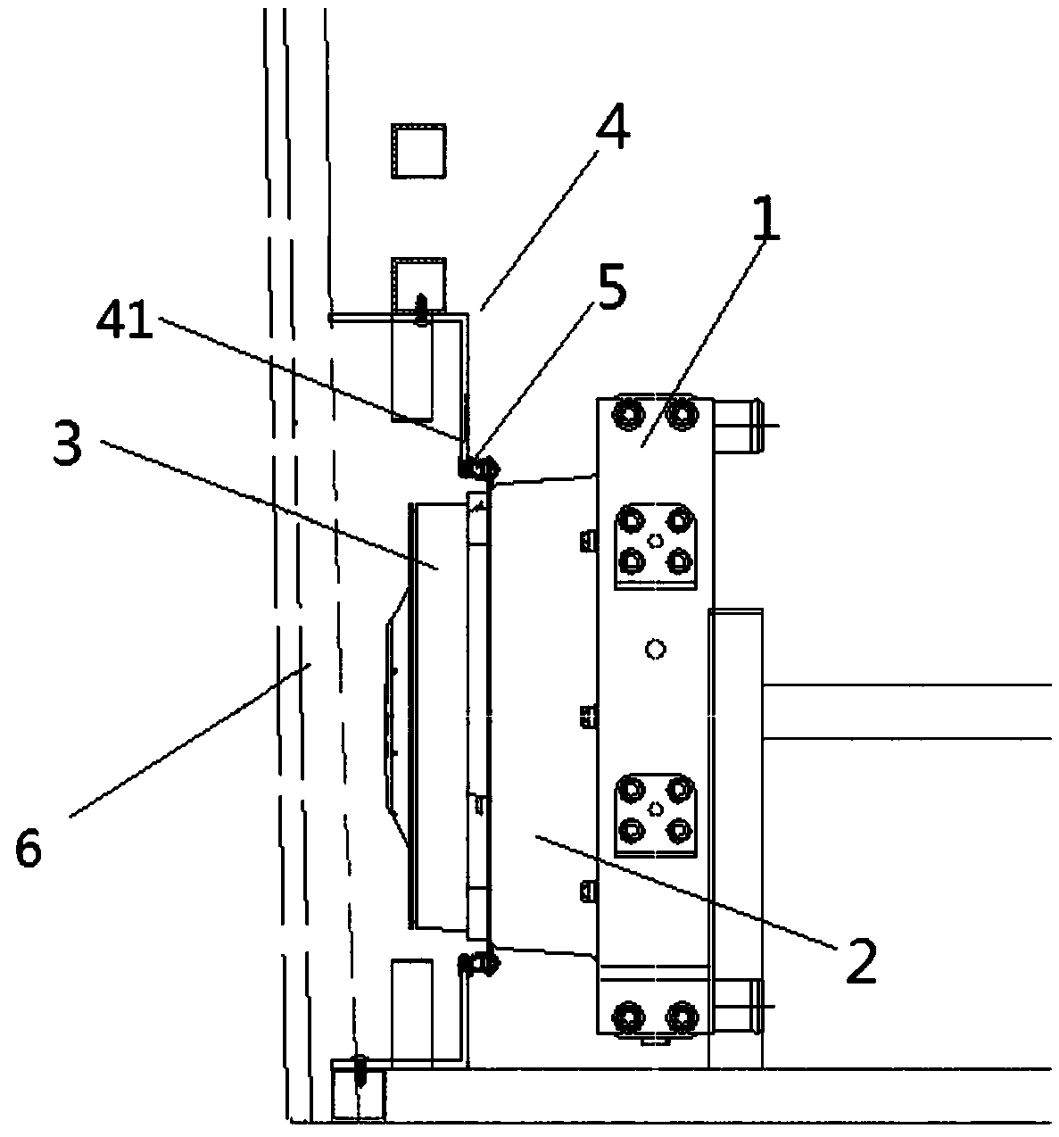 Vehicle by using blowing type heat dissipation device