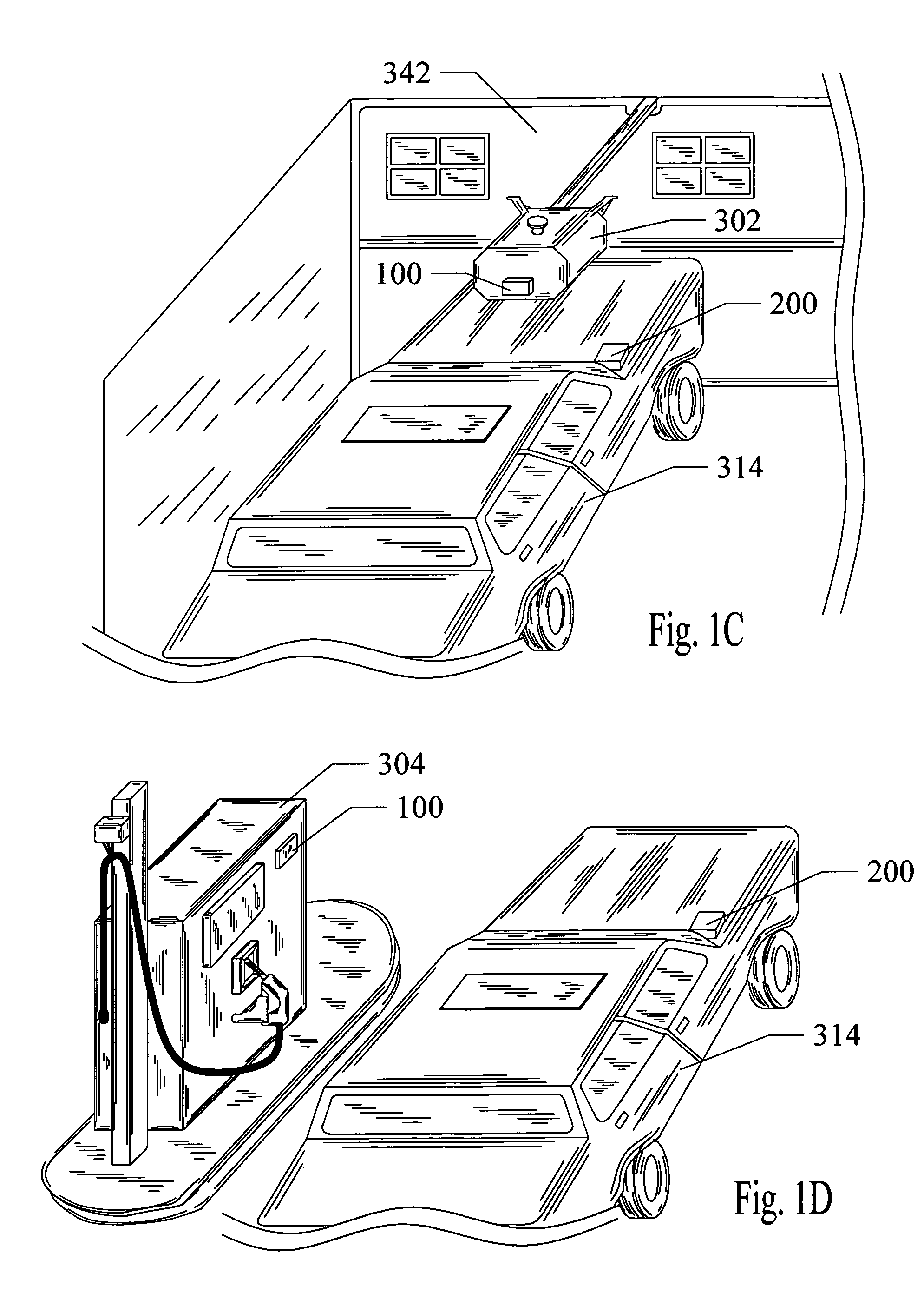 Communication interface device for managing wireless data transmission between a vehicle and the internet