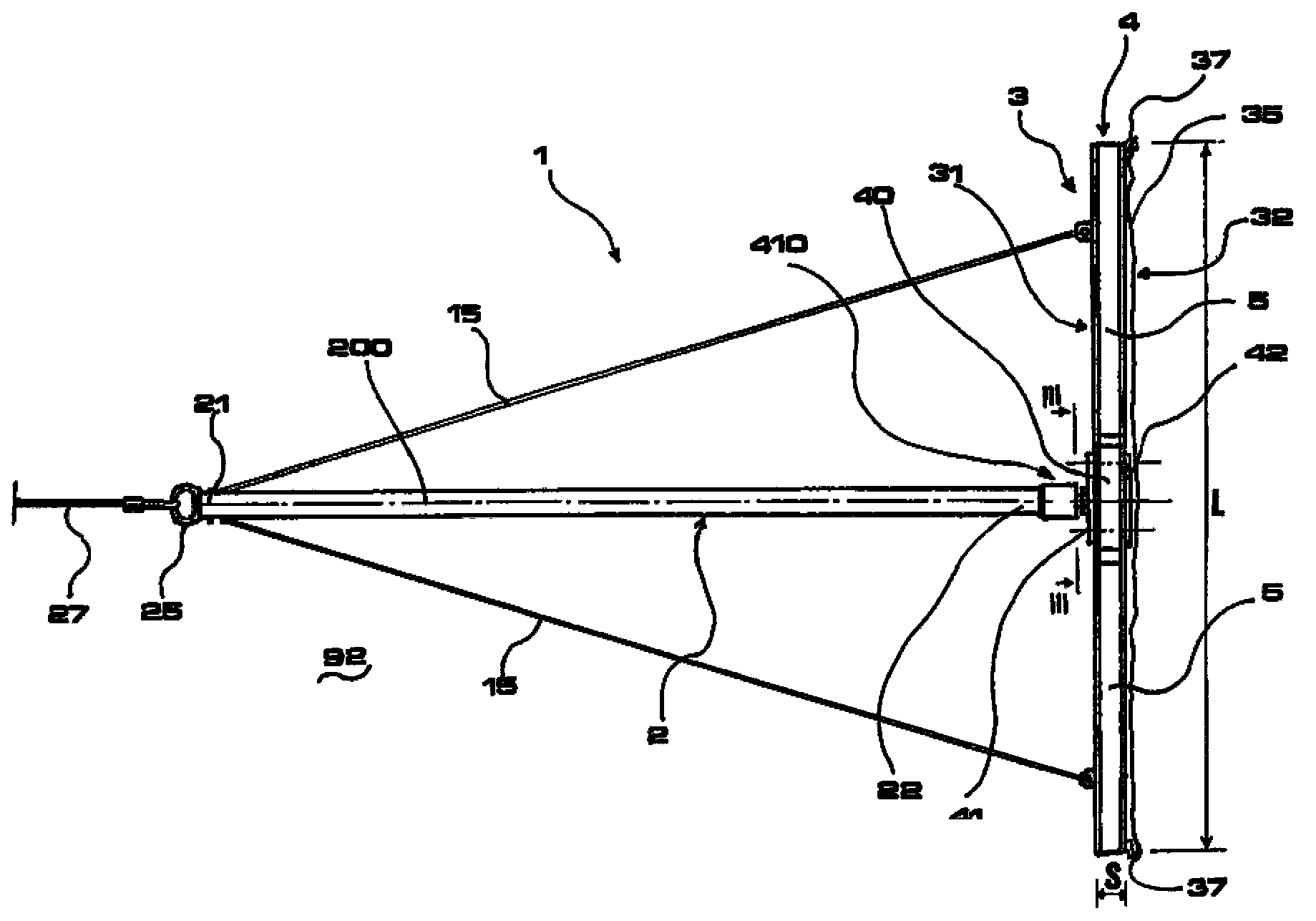 Retaining device