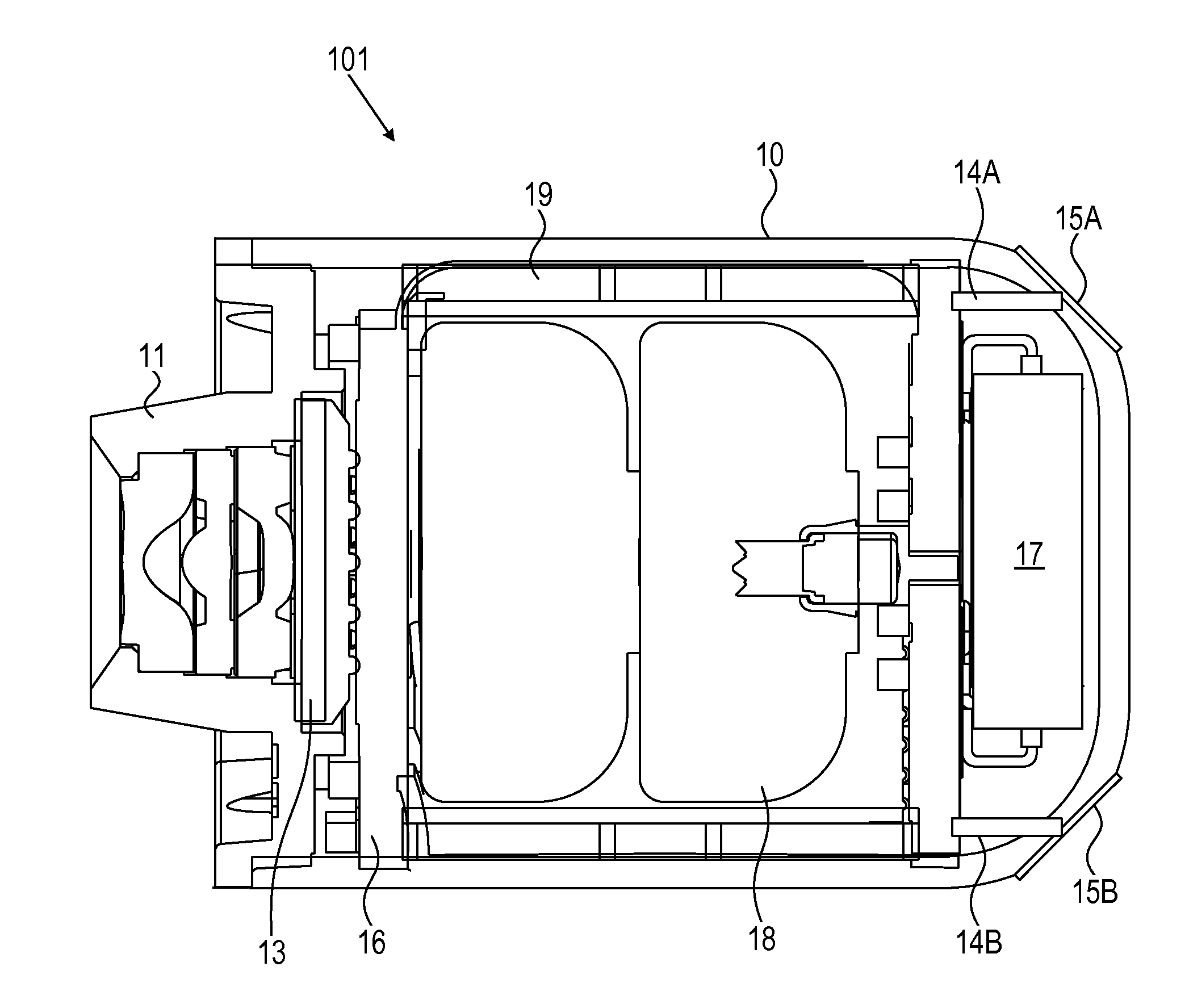 Reusable in-vivo device, system and method of assembly thereof