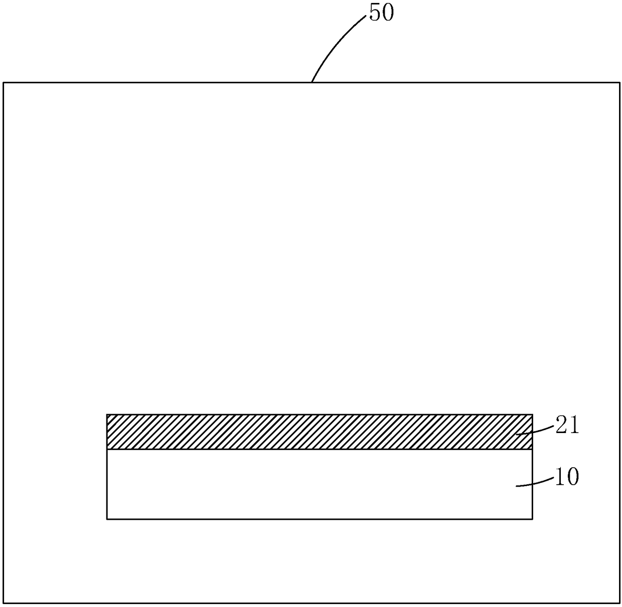 C-axis crystal igzo thin film and preparation method thereof