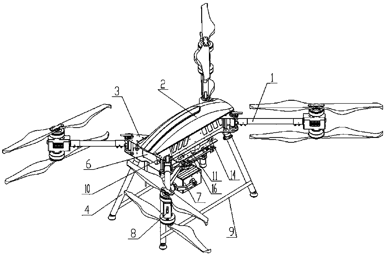 A multifunctional portable multi-rotor UAV