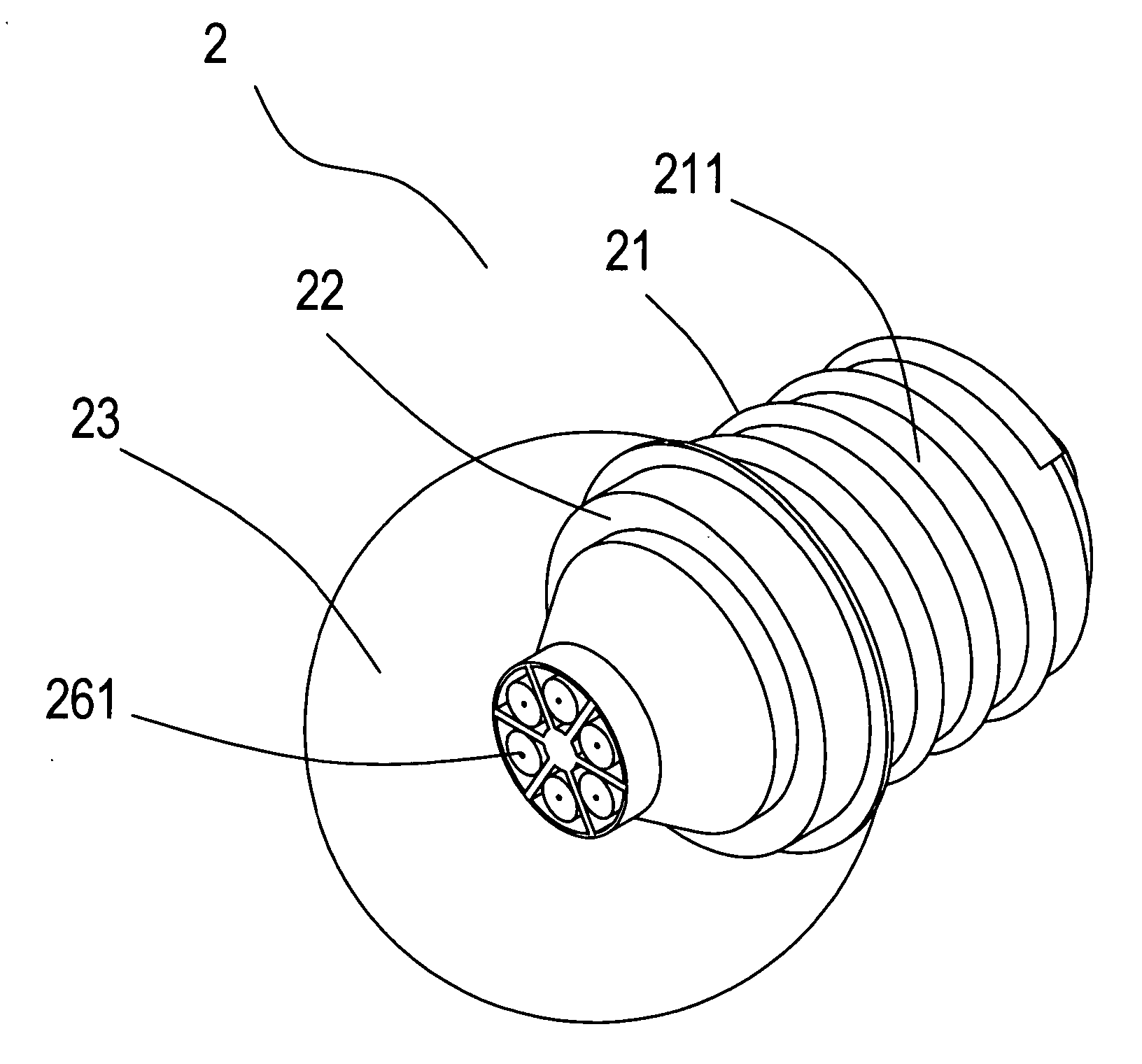 Light enhanced and heat dissipating bulb