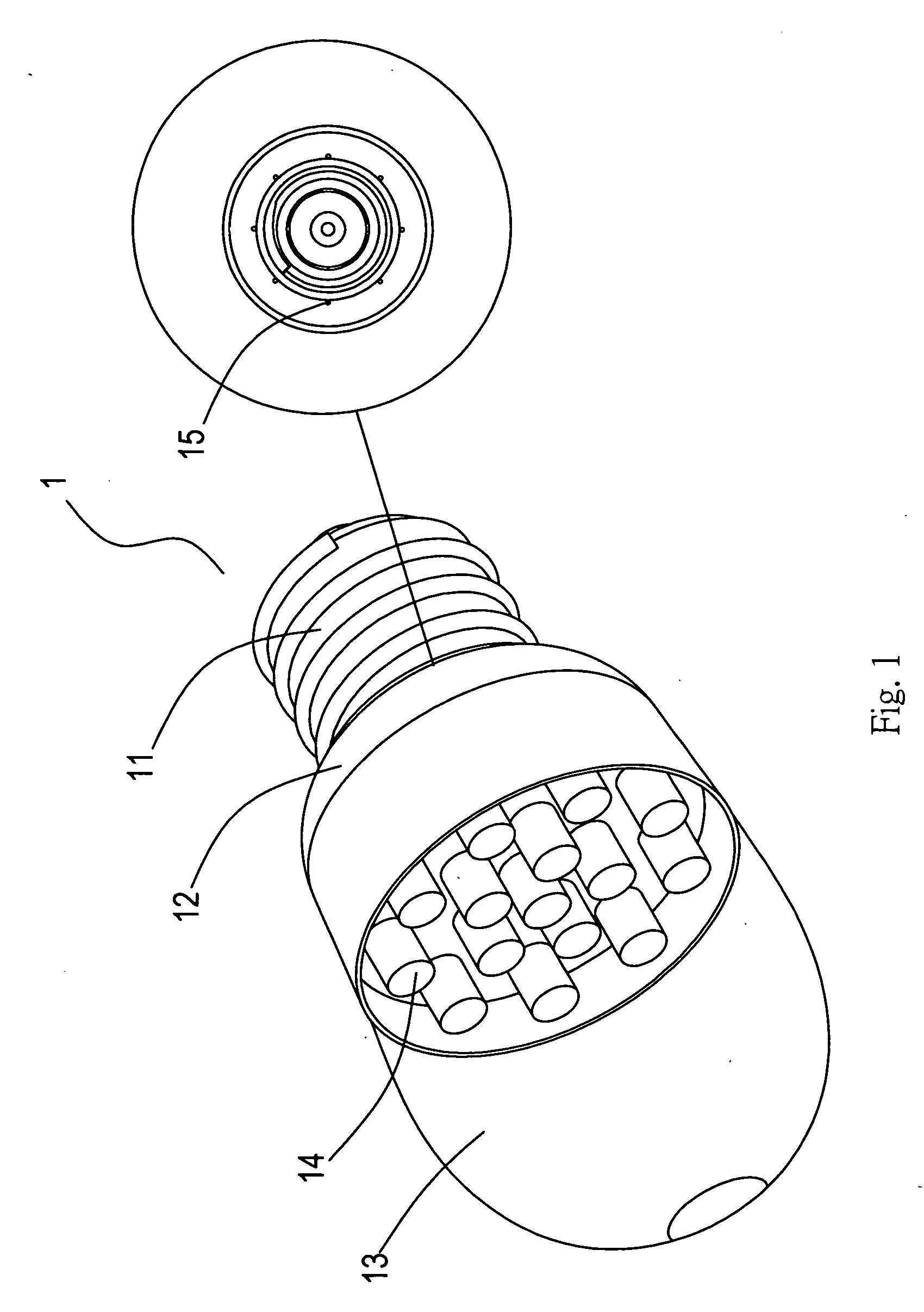 Light enhanced and heat dissipating bulb