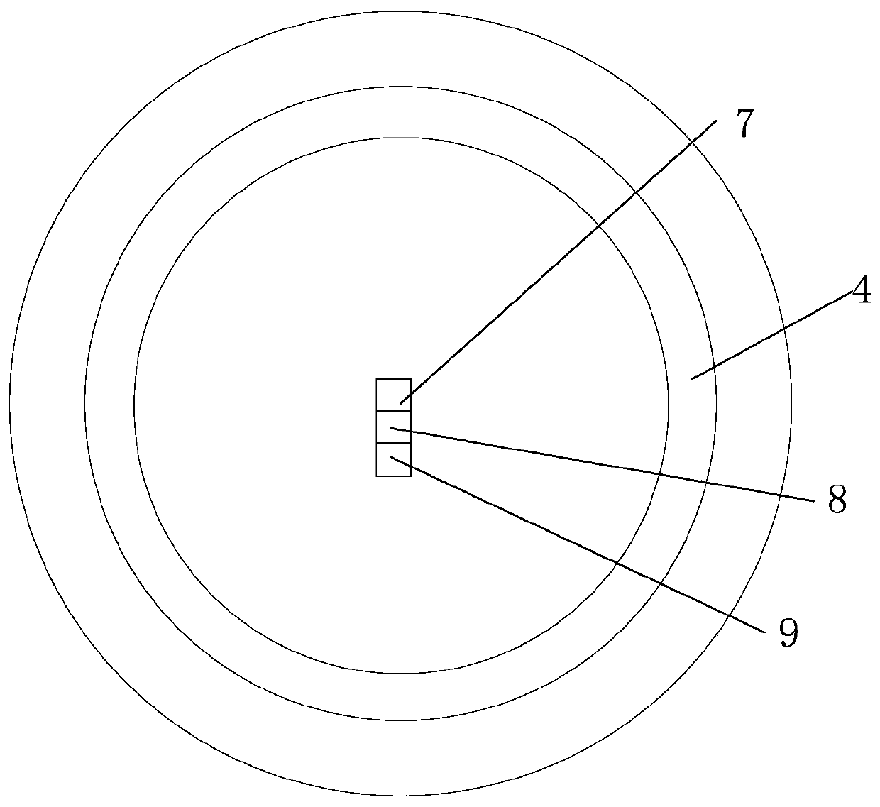 Unmanned aerial vehicle semi-aviation transient electromagnetic receiving coil flight parameter measuring device and method