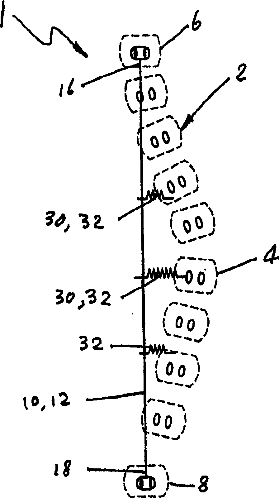 Device for correcting spinal deformities