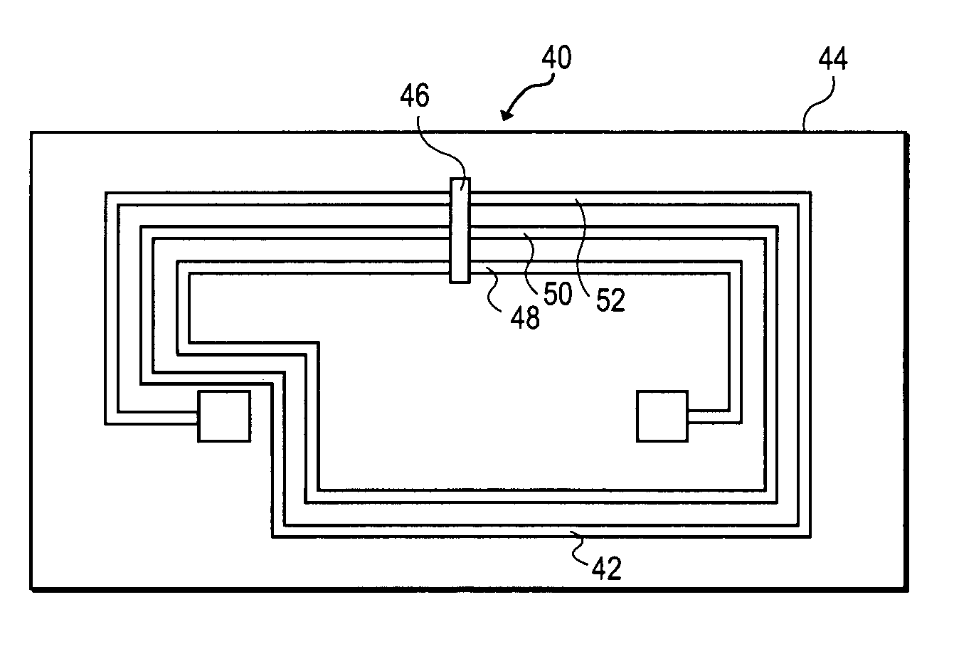 Method for forming radio frequency antenna