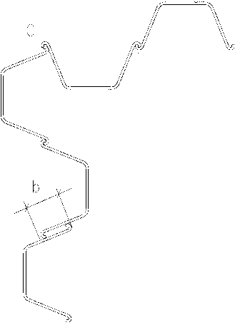 Supporting and construction method of steel sheet pile under soft foundation of high flow plastic deep layer