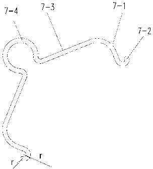 Supporting and construction method of steel sheet pile under soft foundation of high flow plastic deep layer