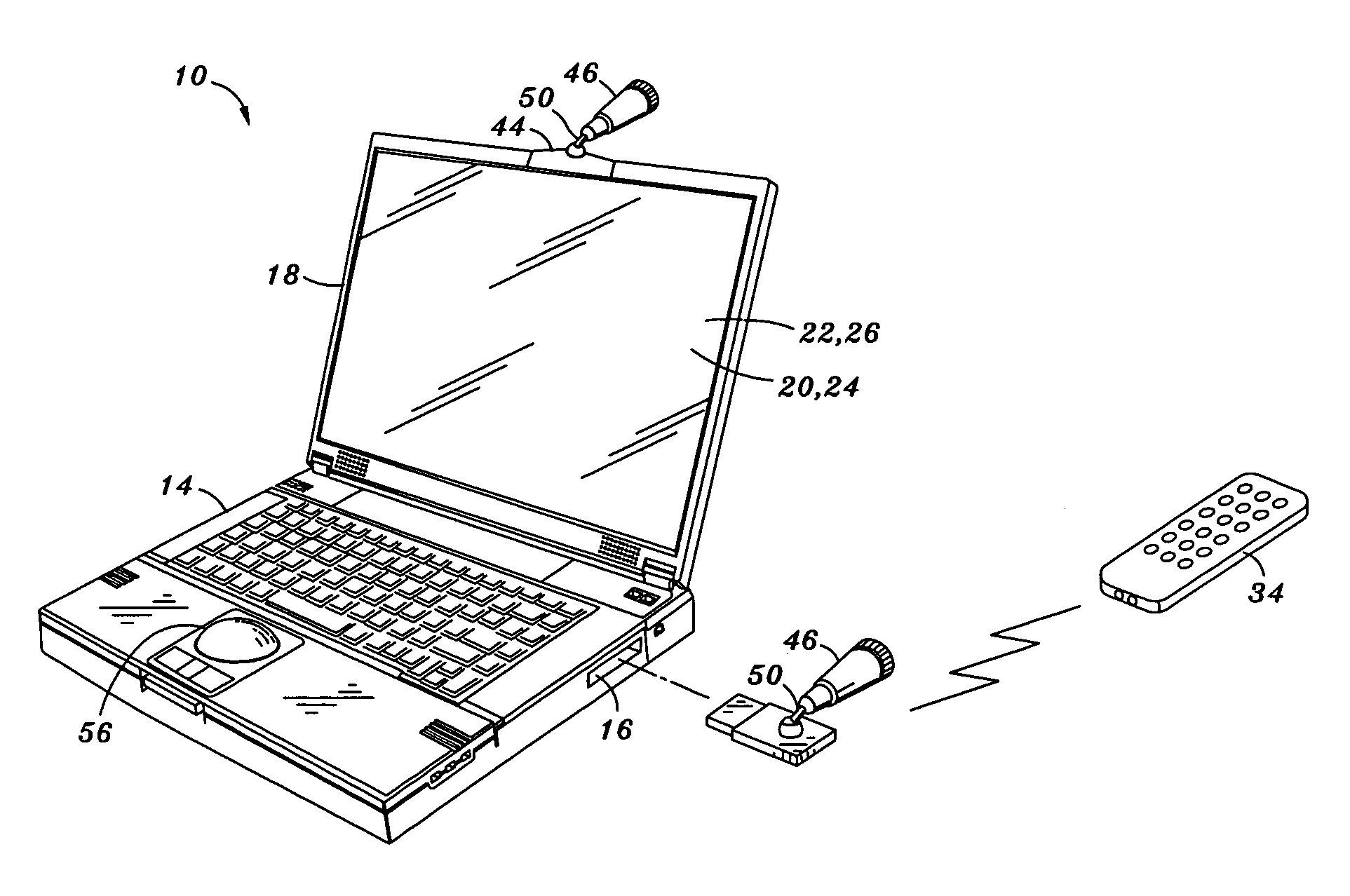 Portable projector system