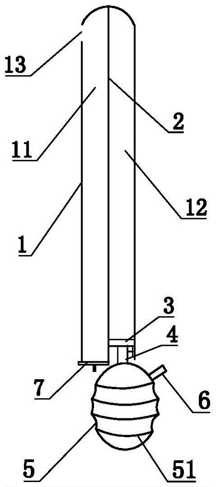 Negative-pressure endometrial sampling device