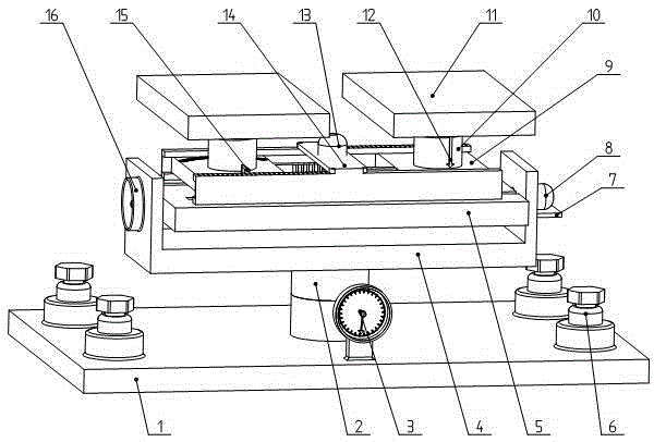 Three-dimensional binocular camera platform experimental device