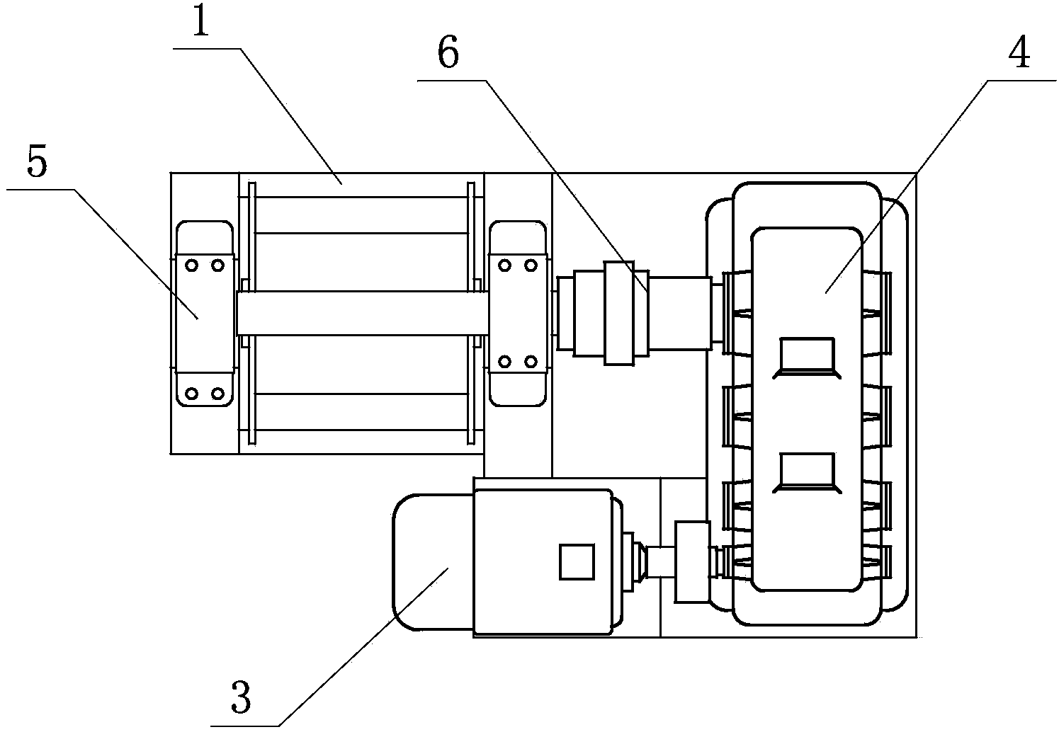 Marine electric mooring winch