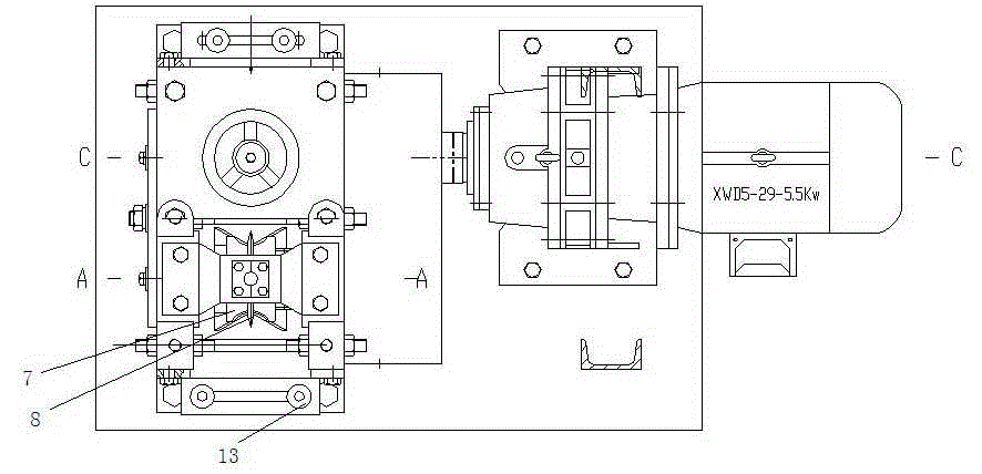 Wire-stripping machine for medium-high voltage cable