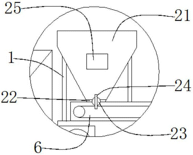 Sterilization device for radix puerariae powder