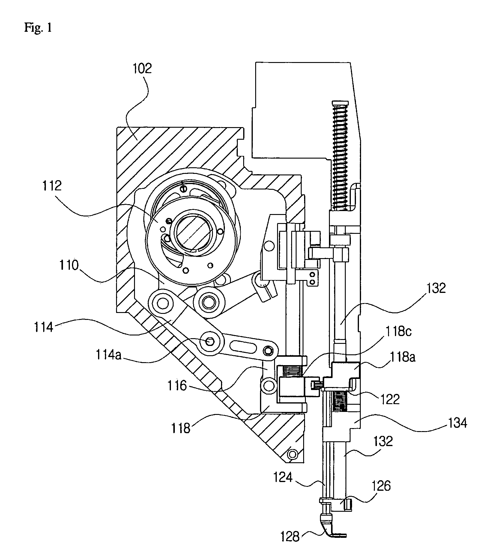 Clutch structure for presser foot of embroidery sewing machine