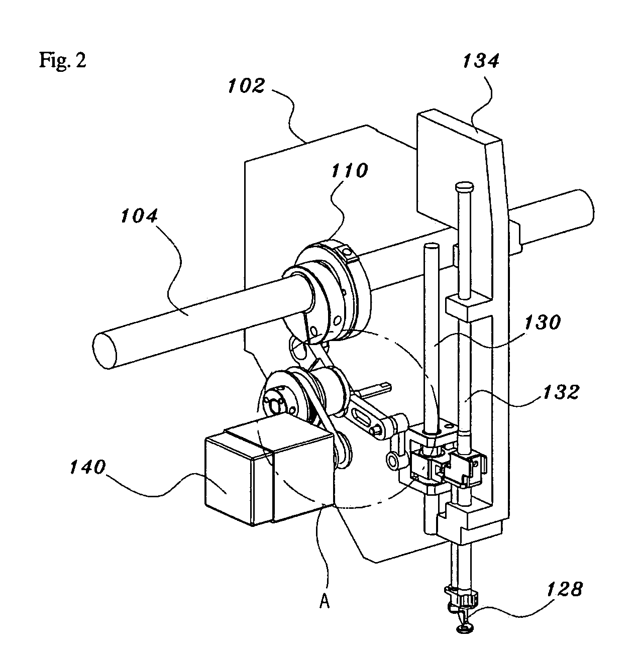 Clutch structure for presser foot of embroidery sewing machine