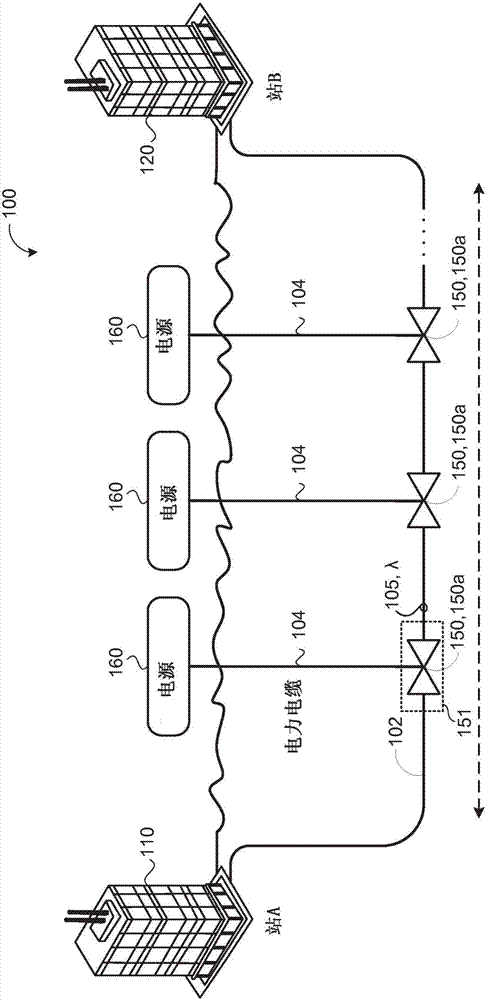 Locally powered optical communication network