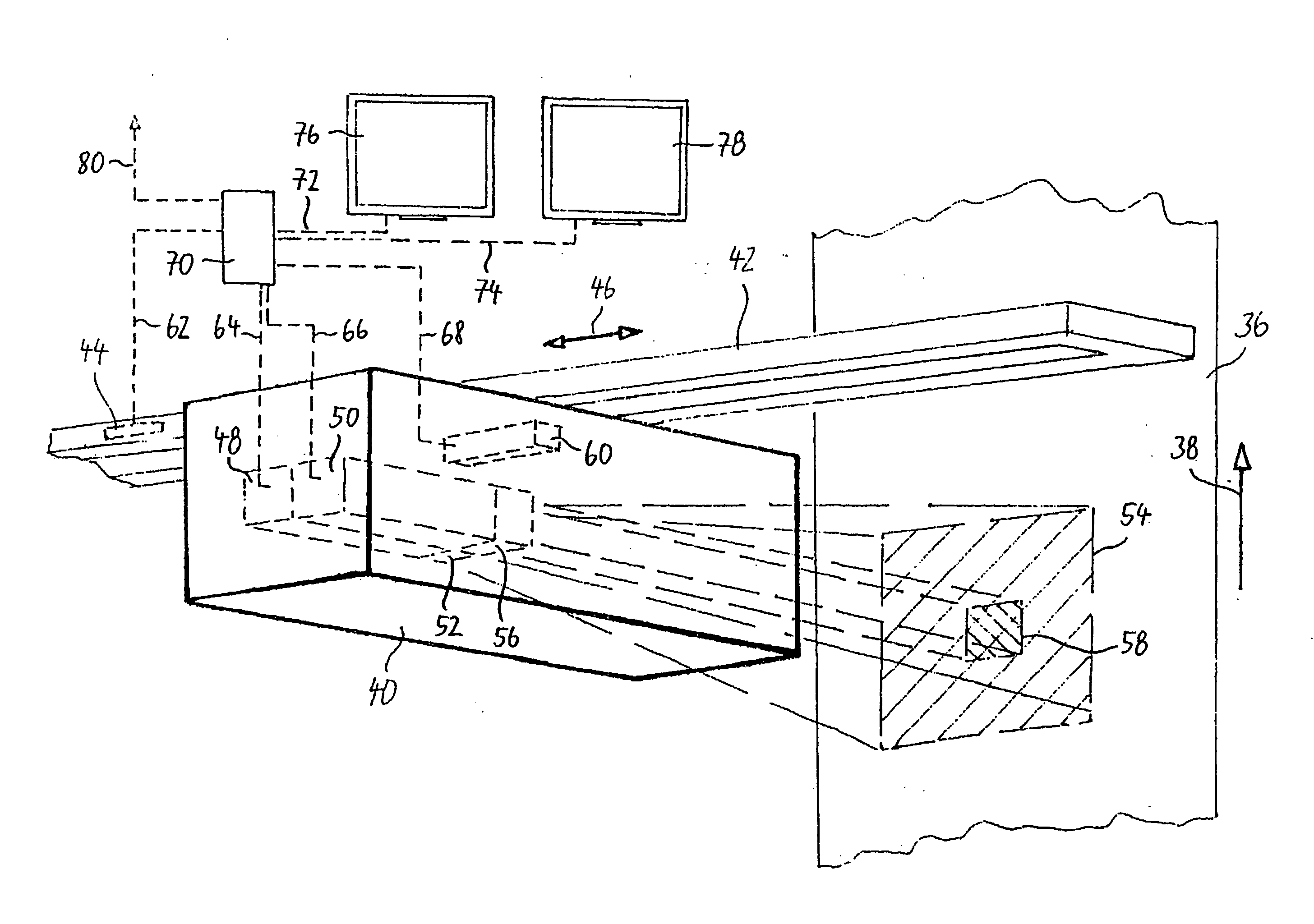 Device for inspection of print products