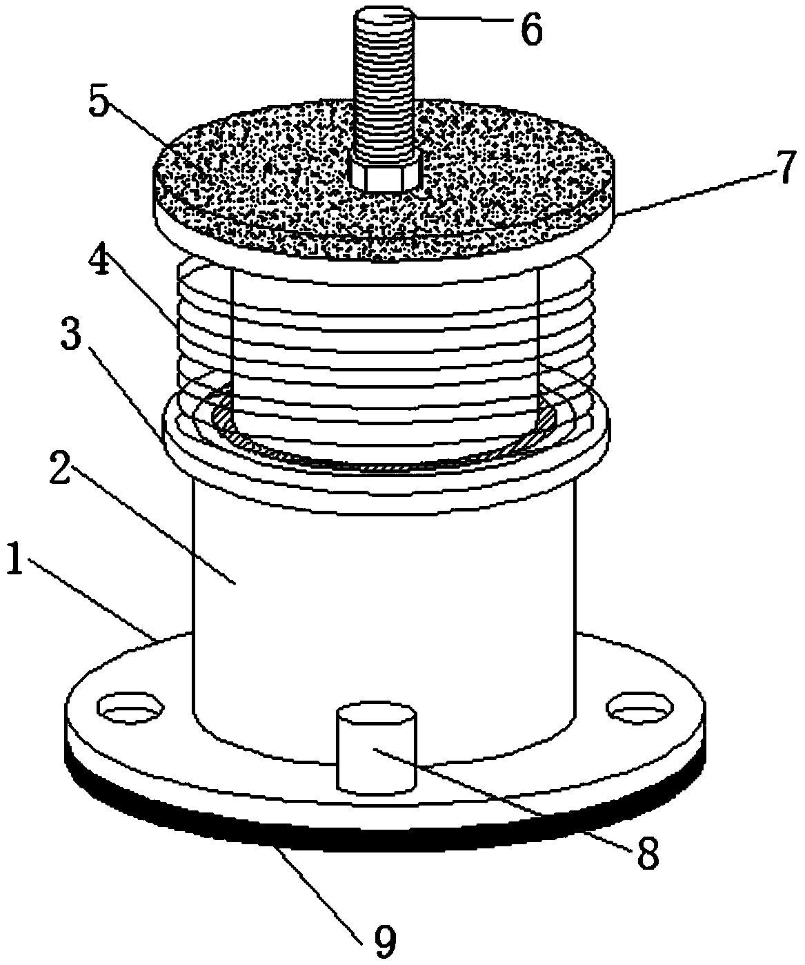 Power generator shock absorber