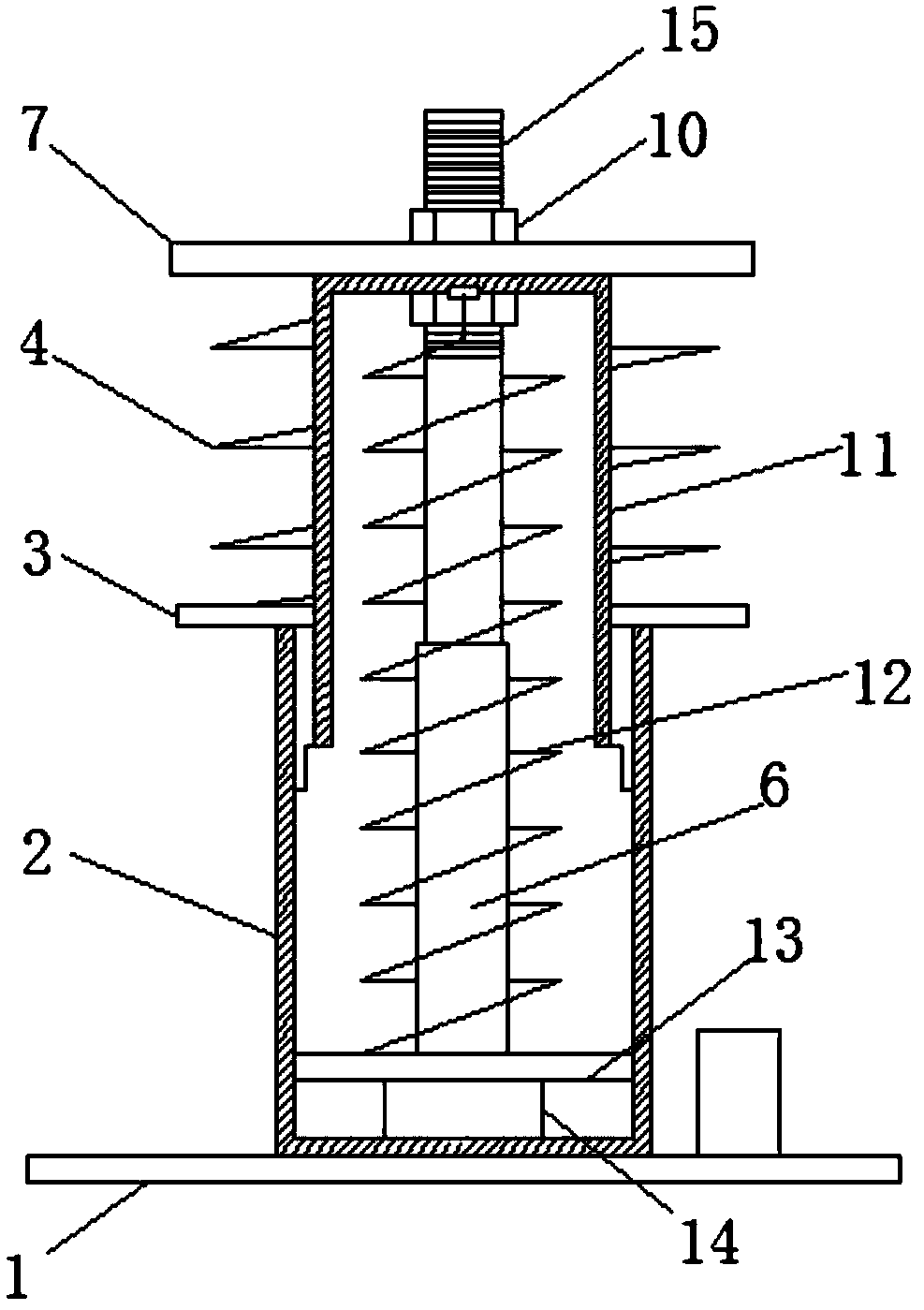 Power generator shock absorber