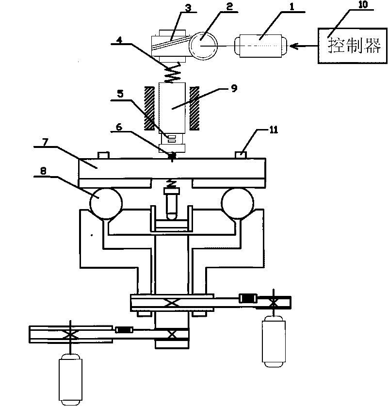 Loading device for sphere precise grinding