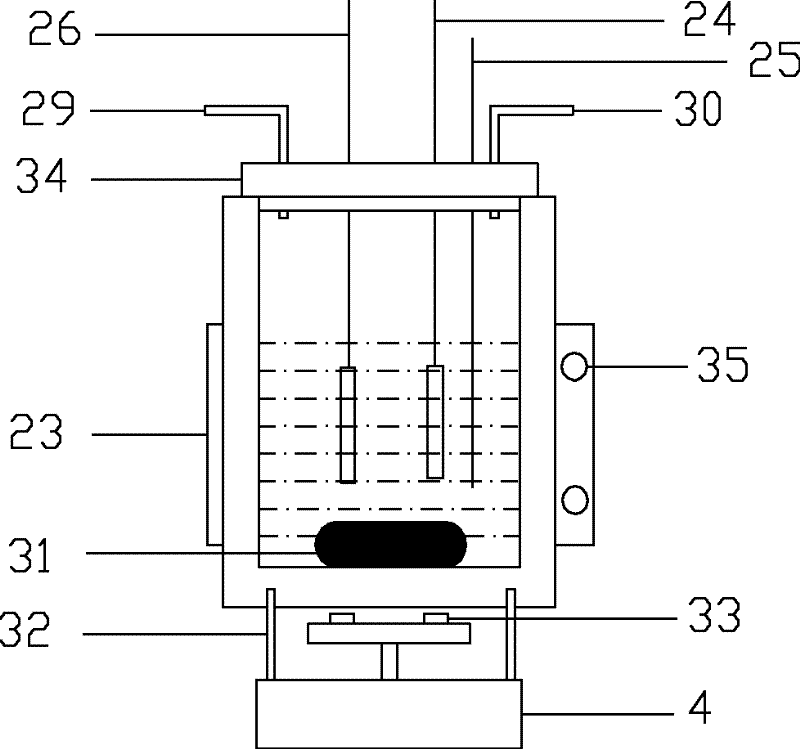 Super-gravity device used for electrochemical deposition in ionic liquid