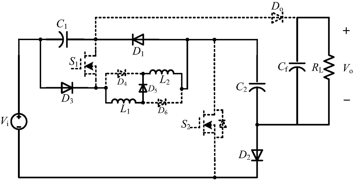 A switched-inductance quasi-switching boost dc-dc converter