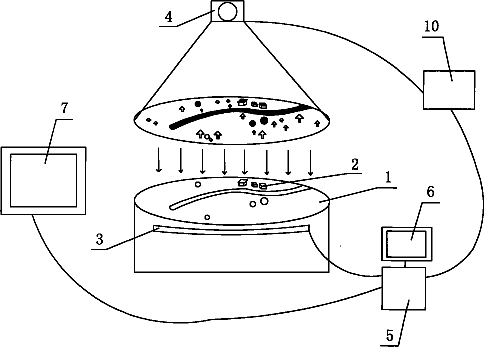 Dynamic image sand table system