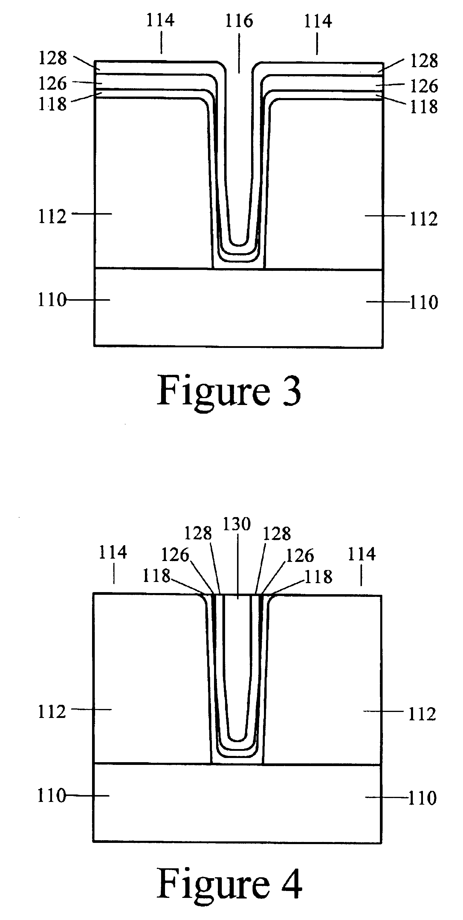 Methods for making multiple seed layers for metallic interconnects