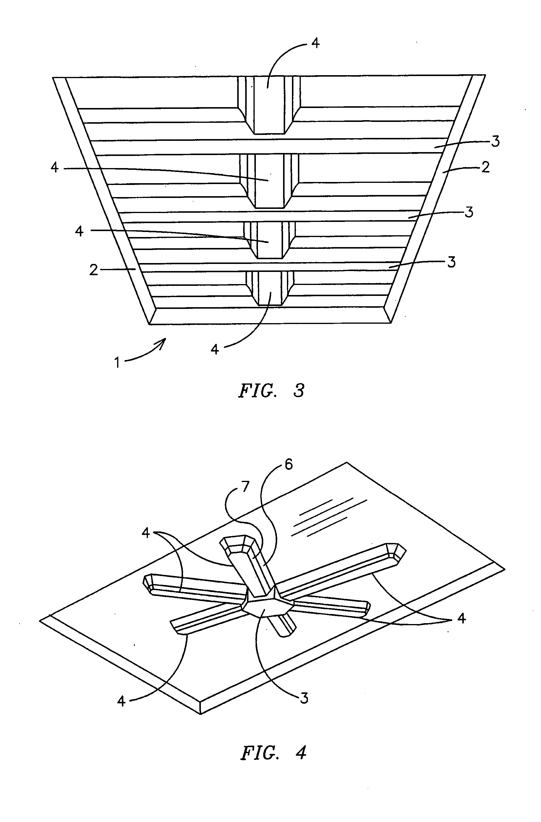 Modular coffer trim kit and method