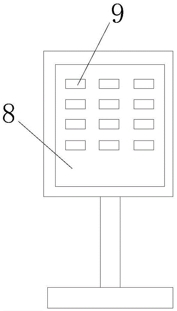 Drawing forming device for honeycomb material