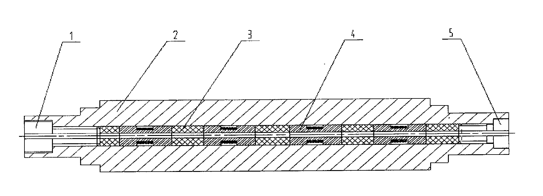 Roller with flexibly adjustable roller type curves