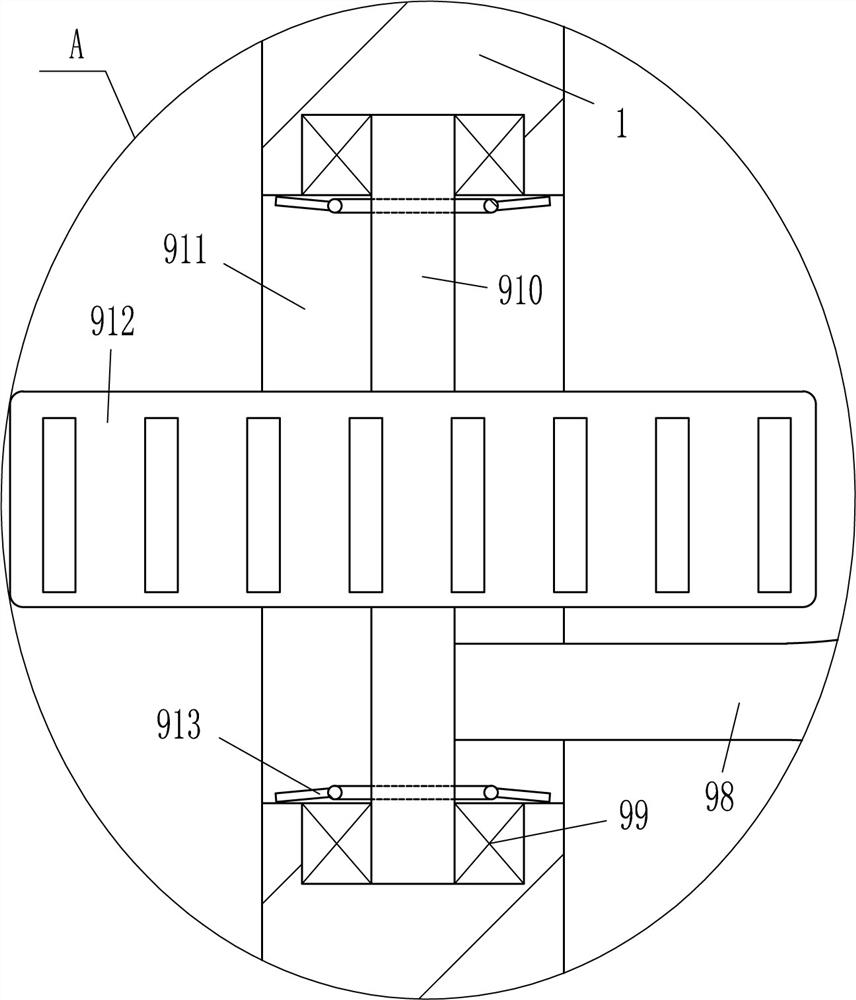 A cloth wear resistance testing machine