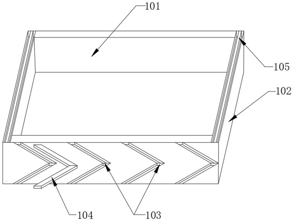 Fabricated ecological greening isolation belt structure for urban road and construction method of fabricated ecological greening isolation belt structure