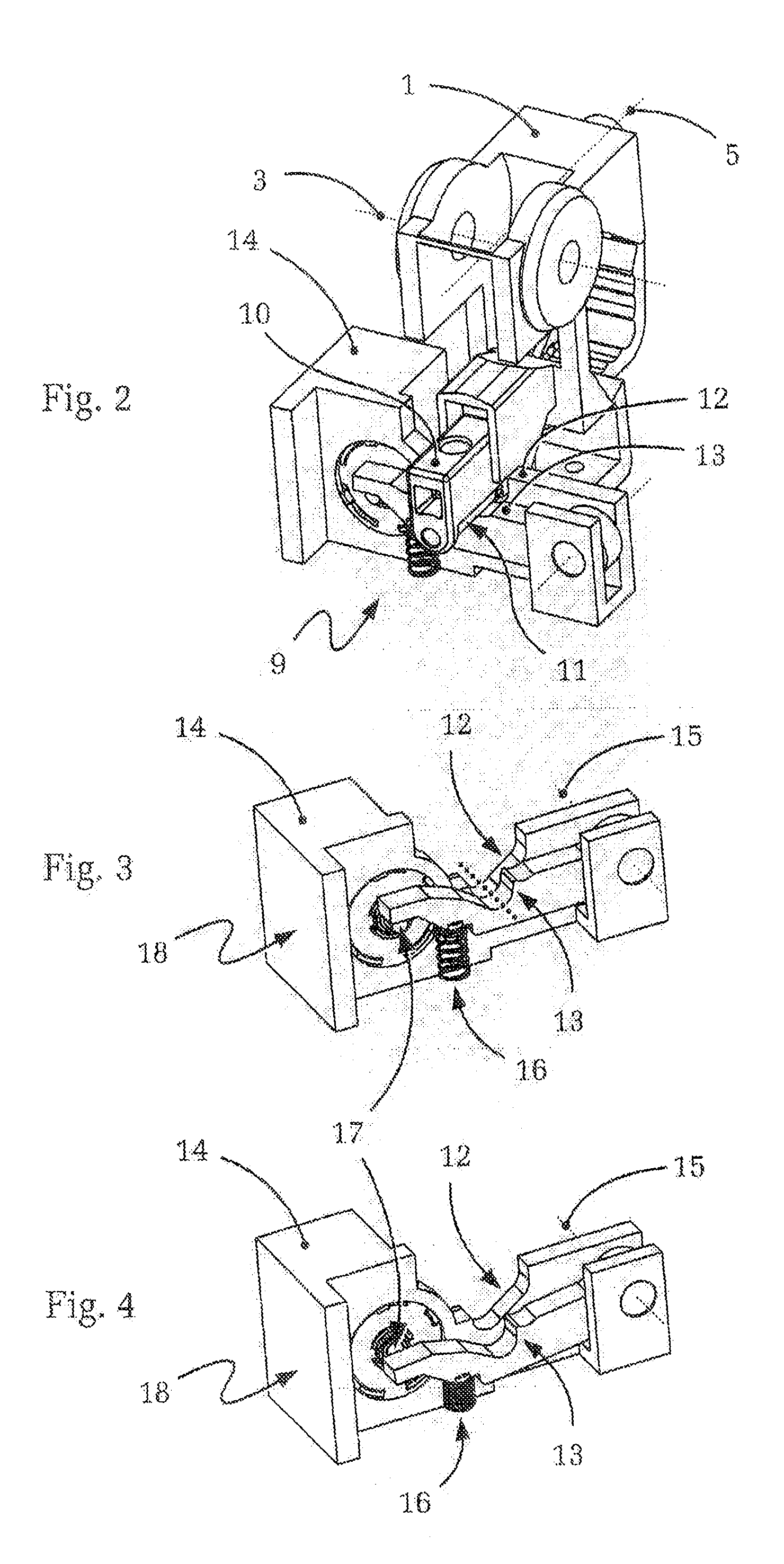 Selector lever having actuating change of position