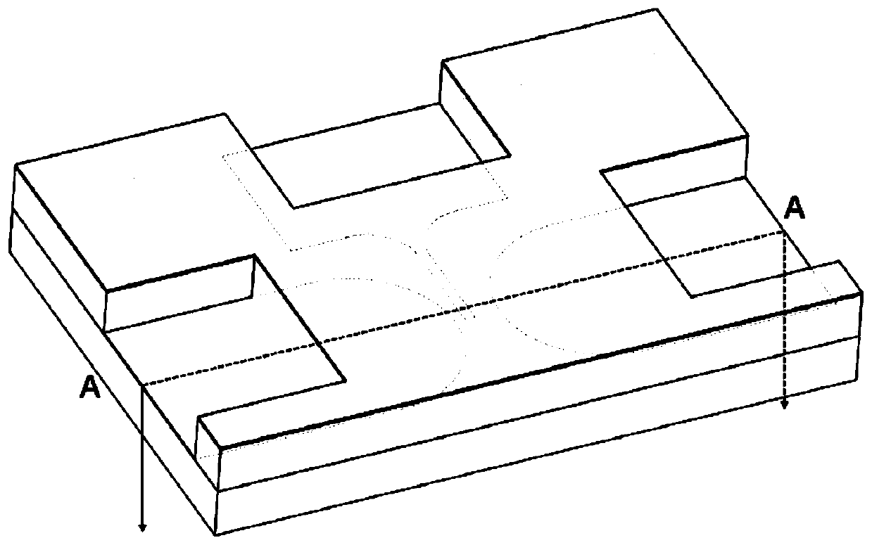 Sealed planar three-electrode switch chip based on ltcc technology