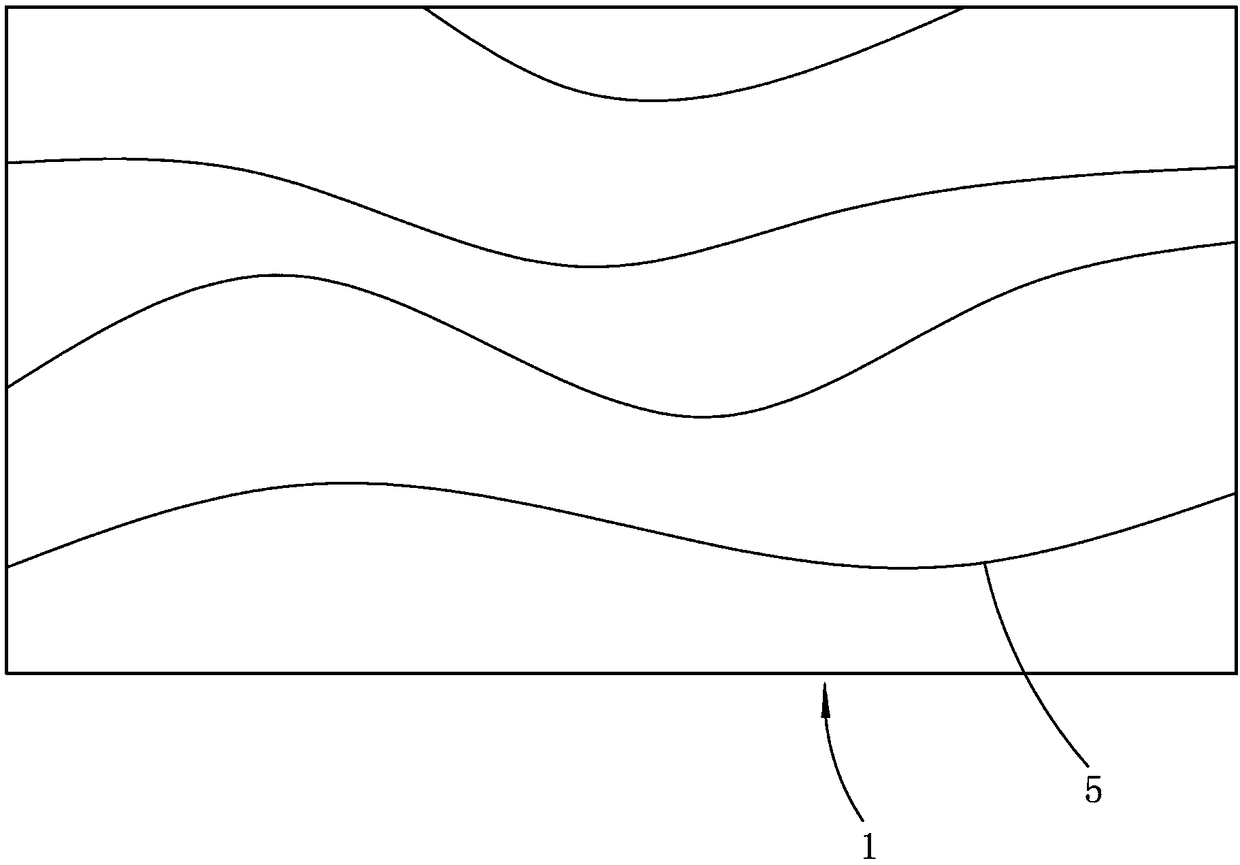 Woodware display control panel with transparent display touch surface and processing method